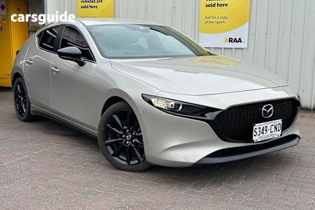 Beige 2021 Mazda 3 Hatchback G25 Evolve Sp