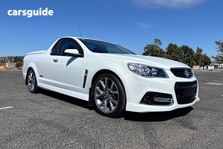 White 2014 Holden UTE Utility Ss-V