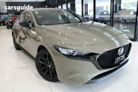 Beige 2025 Mazda Mazda3 Hatchback G25 Evolve Sp Vision
