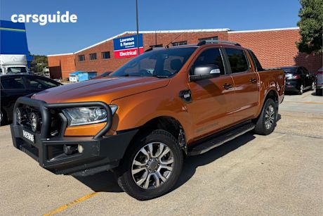 Orange 2017 Ford Ranger Dual Cab Pick-up Wildtrak 3.2 (4X4)
