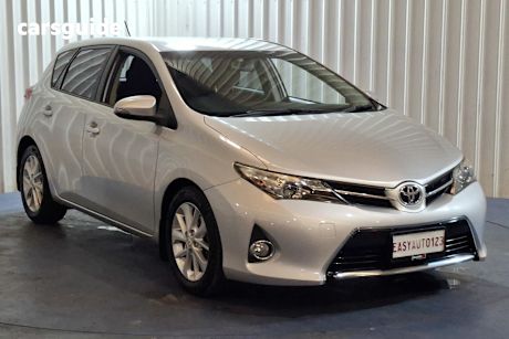 Silver 2014 Toyota Corolla Hatchback Ascent Sport