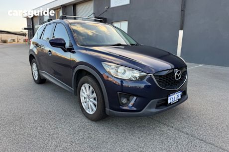 Blue 2012 Mazda CX-5 Wagon Maxx Sport (4X4)