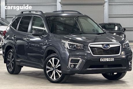 Grey 2020 Subaru Forester Wagon 2.5I (Awd)