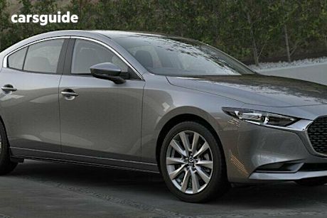 Grey 2025 Mazda 3 Sedan G20 Touring Vision