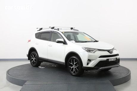 White 2018 Toyota RAV4 Wagon Gxl (2Wd)