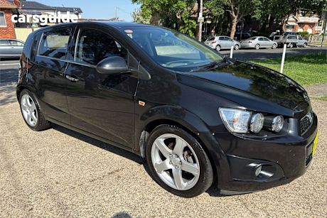 Black 2013 Holden Barina Hatchback Cdx
