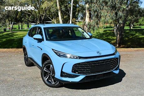 Blue 2024 MG HS Wagon Vibe