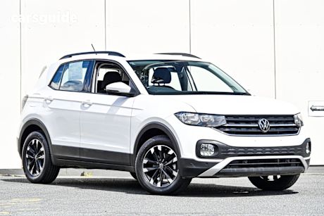 White 2023 Volkswagen T-Cross Wagon 85Tfsi Life