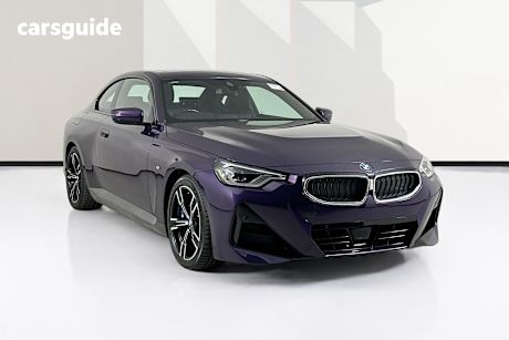 Purple 2022 BMW 230I Coupe M Sport