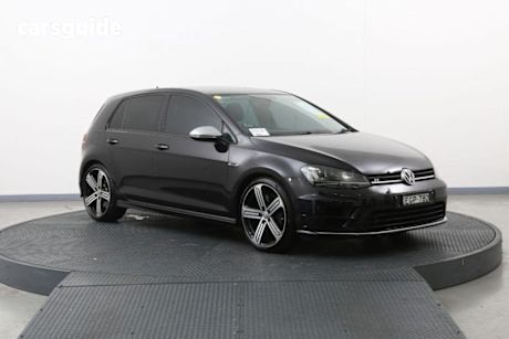 Black 2017 Volkswagen Golf Hatchback R