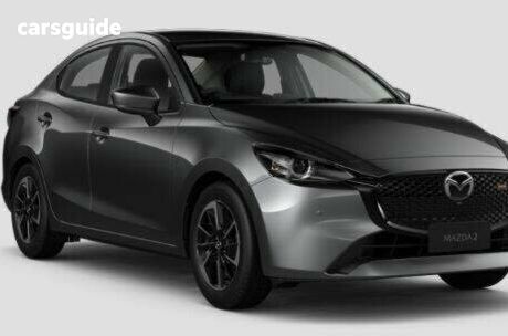Grey 2025 Mazda Mazda2 Sedan G15 Gt