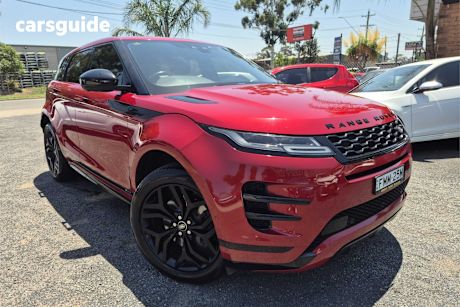 Red 2019 Land Rover Range Rover Evoque Wagon D180 R-Dynamic Se (132Kw)