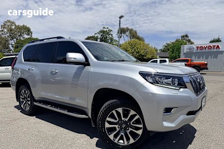 Silver 2021 Toyota Landcruiser Prado Wagon Vx