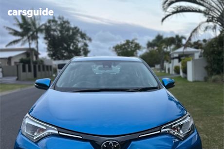 Blue 2018 Toyota RAV4 Wagon Gx (2Wd)