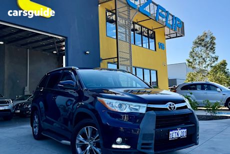 Blue 2015 Toyota Kluger Wagon Gx (4X4)