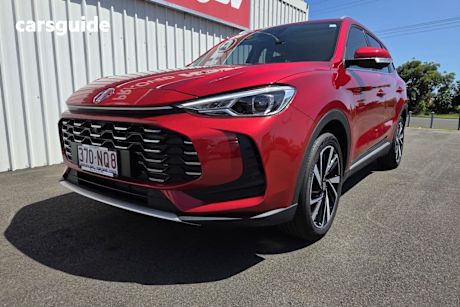 Red 2025 MG ZS Wagon Essence Hybrid+