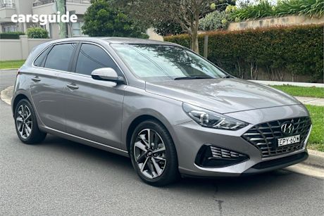 Grey 2021 Hyundai I30 Hatch ELITE