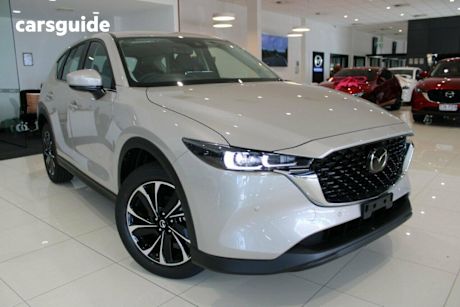 Silver 2025 Mazda CX-5 Wagon G25 Touring (Awd)