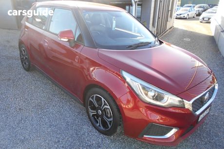 Burgundy 2019 MG MG3 Hatchback Excite