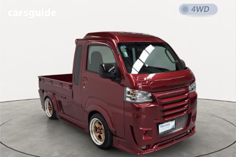 Red 2022 Daihatsu Hijet Ute Tray JUMBO EXTRA 4WD