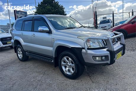 Silver 2006 Toyota Landcruiser Prado Wagon Gxl (4X4)