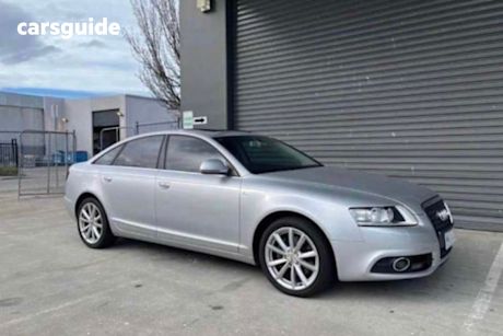 Silver 2011 Audi A6 Sedan 2.0 Tfsi