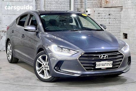 Grey 2018 Hyundai Elantra Sedan Elite 2.0 Mpi (Sunroof)