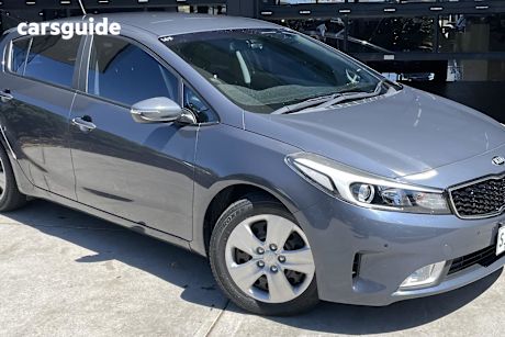 Blue 2016 Kia Cerato Hatchback S