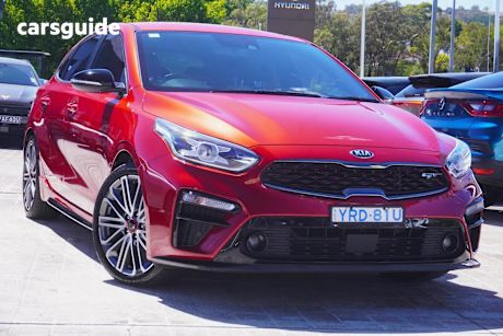 Red 2019 Kia Cerato Hatchback Gt (Turbo)