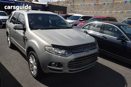 Cream 2011 Ford Territory Wagon Ts (Rwd)