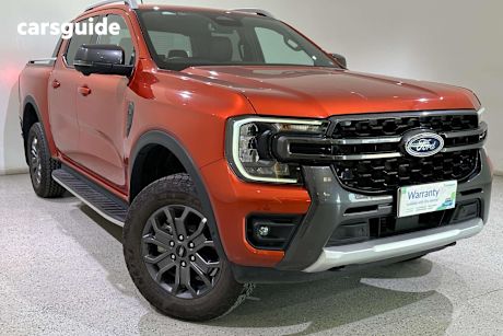 Orange 2023 Ford Ranger Double Cab Pick Up Wildtrak 2.0 (4X4)