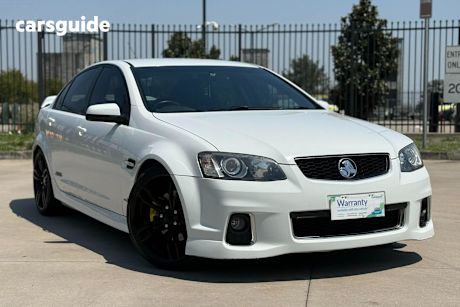 White 2012 Holden Commodore Sedan Ss-V
