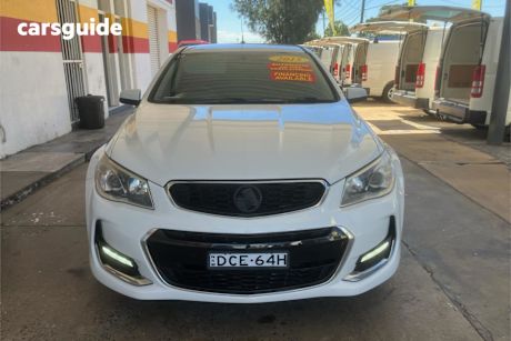 White 2015 Holden UTE Utility Sv6