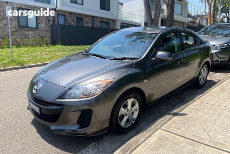 Grey 2012 Mazda 3 Sedan Neo