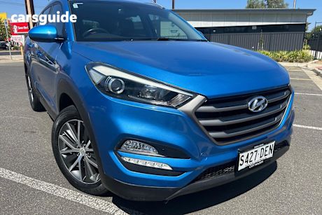 Blue 2015 Hyundai Tucson Wagon Active (Fwd)