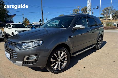 Grey 2015 Ford Territory Wagon Titanium (Rwd)