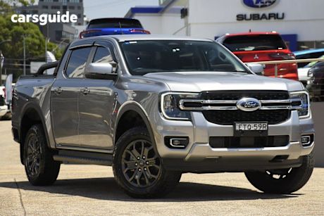 Silver 2022 Ford Ranger Double Cab Pick Up Xlt 3.0 (4X4)