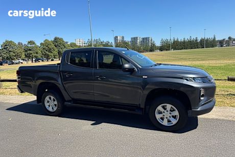 Grey 2022 Mitsubishi Triton Double Cab Pick Up Glx (4X4)