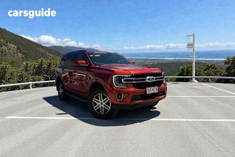 Orange 2023 Ford Everest Wagon Trend (4X4)