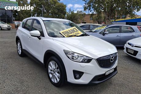 White 2012 Mazda CX-5 Wagon Grand Tourer (4X4)