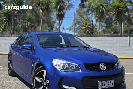 Blue 2016 Holden Commodore Sedan Sv6
