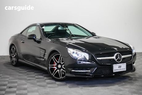 Black 2015 Mercedes-Benz SL500 Convertible Be