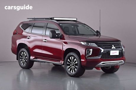 Red 2020 Mitsubishi Pajero Sport Wagon Gls (4X4) 5 Seat