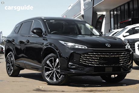 Black 2025 MG HS Wagon Essence