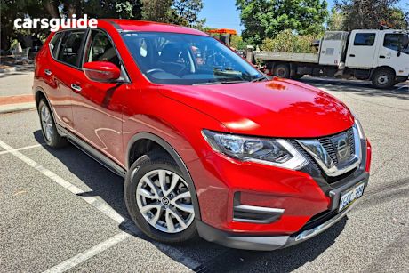Red 2018 Nissan X-Trail Wagon St 7 Seat (2Wd)