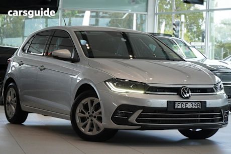 Silver 2023 Volkswagen Polo Hatchback Style (Restricted Features)