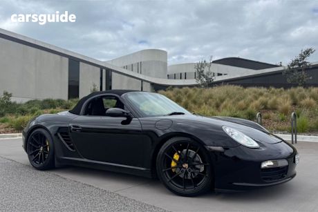 Black 2008 Porsche Boxster Roadster