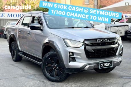 Silver 2021 Isuzu D-MAX Crew Cab Utility X-Terrain (4X4)