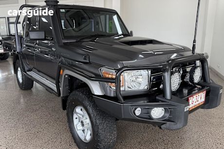 Grey 2023 Toyota Landcruiser Double Cab Chassis Lc79 Gxl