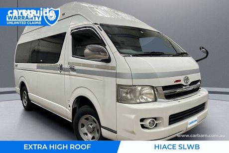 White 2008 Toyota HiAce Commercial 4WD